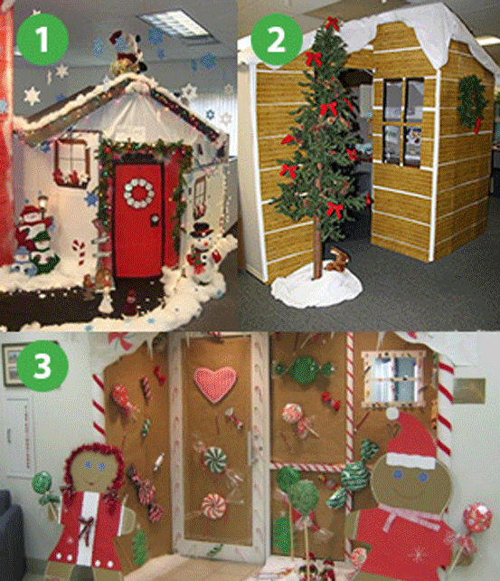 Christmas Office Decorations | Building Interiors Inspiration