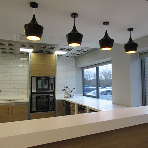 Cranswick food drop down light
