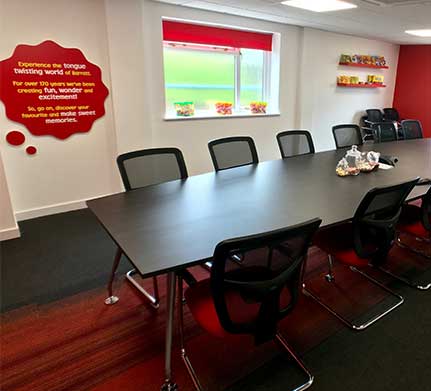 tangerine meeting room