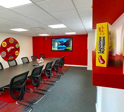 tangerine meeting room
