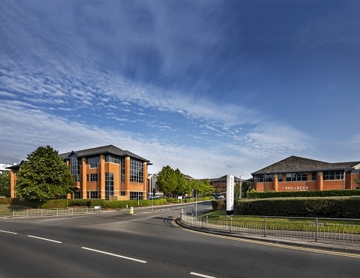 Office buildings at Lawnswood Business Park, Leeds